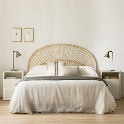 Rattan Headboard For Bed | Cane Headboard | Wicker Heardboard - Laina - Image 1