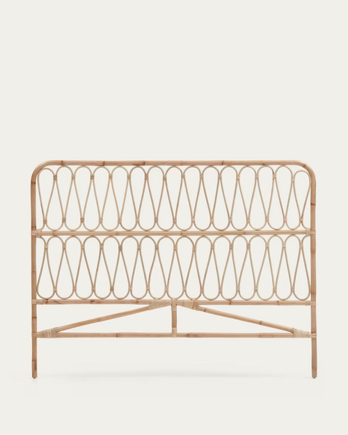 Rattan Headboard for King Bed - Kiera