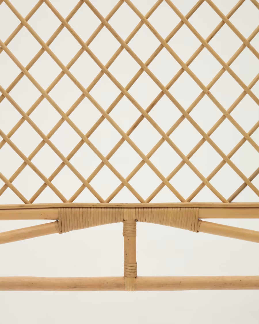 Rattan Headboard For Bed | Cane Headboard | Wicker Headboard - Elsa - Image 3