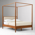 Handmade Rattan Cane Bed for Bedroom - Kavya
