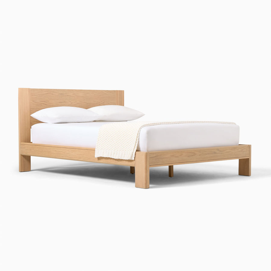 Solid Wood Rattan Bed For Bedroom | Cane Bed For Home -Aarya - Akway Bedroom > Beds & Bed Frames (Image 4)