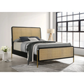 Handmade Rattan Cane Bed for Bedroom - Akalya
