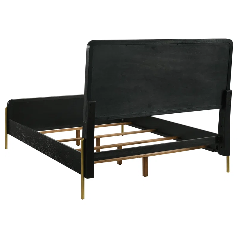 Solid Wood Rattan Bed For Bedroom | Cane Bed For Home -Akalya
