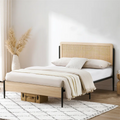 Rattan Bed King Size for Bedroom - Dahlia