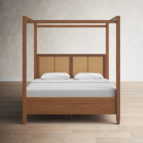 Rattan Bed King Size for Bedroom - Navita