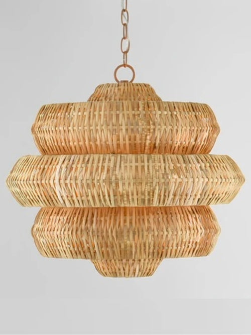 Bamboo Hanging Light for Dining Room - Alex