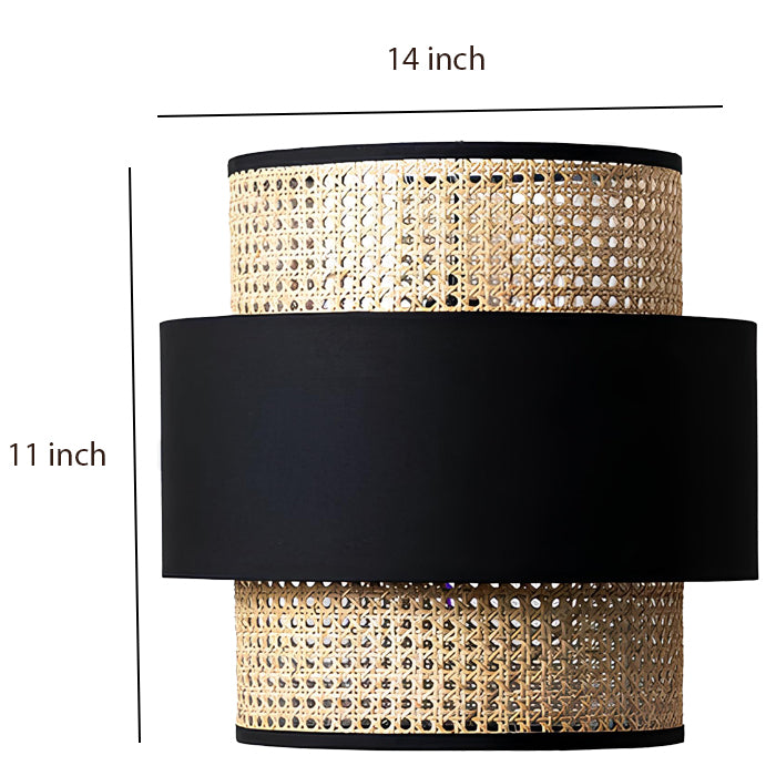 Bamboo Ceiling Light for Living Room - Amanda by Akway
