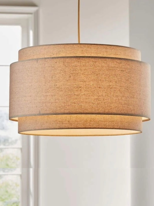 Bamboo Hanging lamp for Living Room | Rattan Pendant light | Cane ceiling light - Anay - Akway