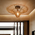 Jute Pendant Light for Living Room - Veronica