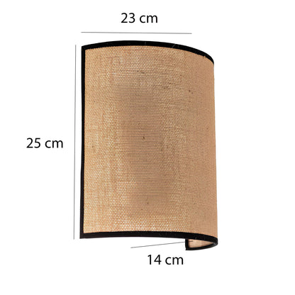 Jute Wall lamps For Living Room | Jute Wall scones | Jute Wall Lamps -Devyani