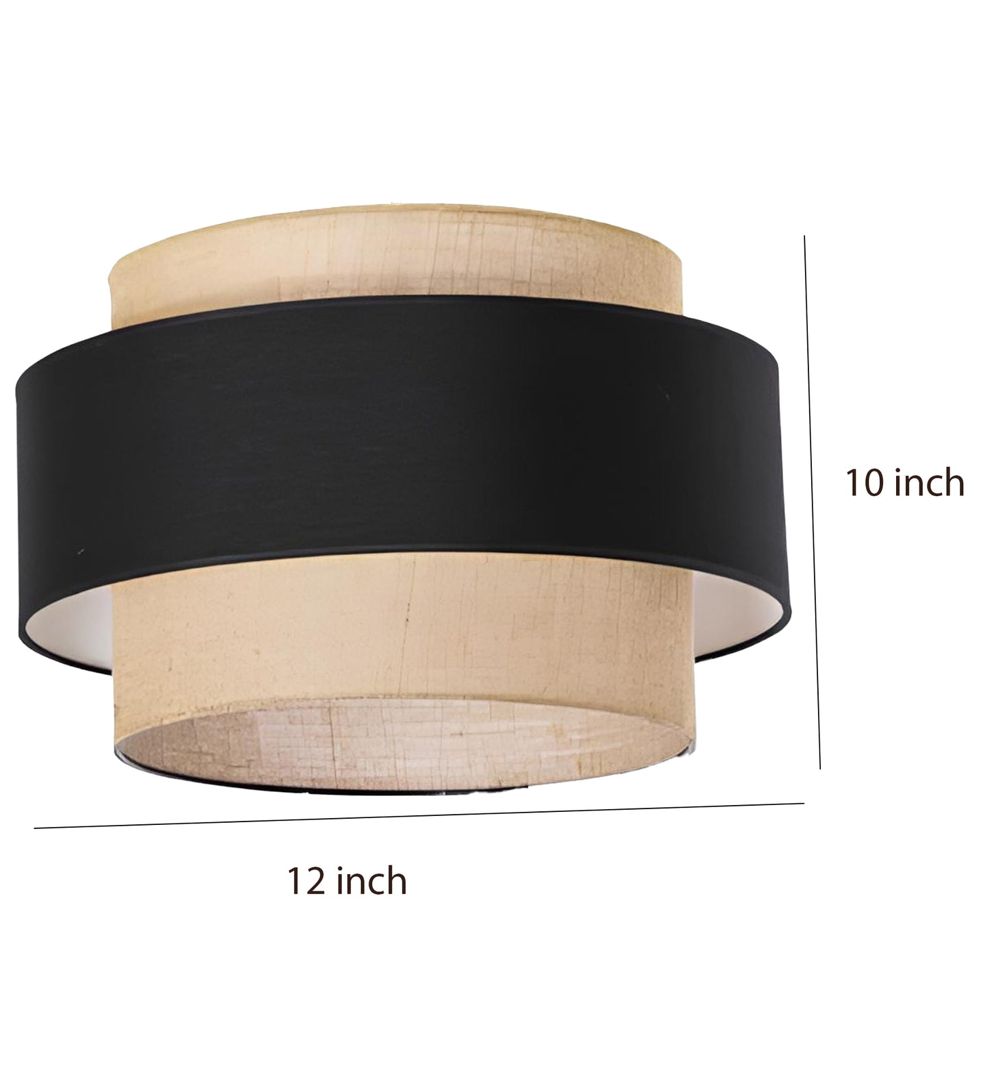Jute Hanging lamp for Living Room | Jute Pendant light | Jute ceiling light -Disha