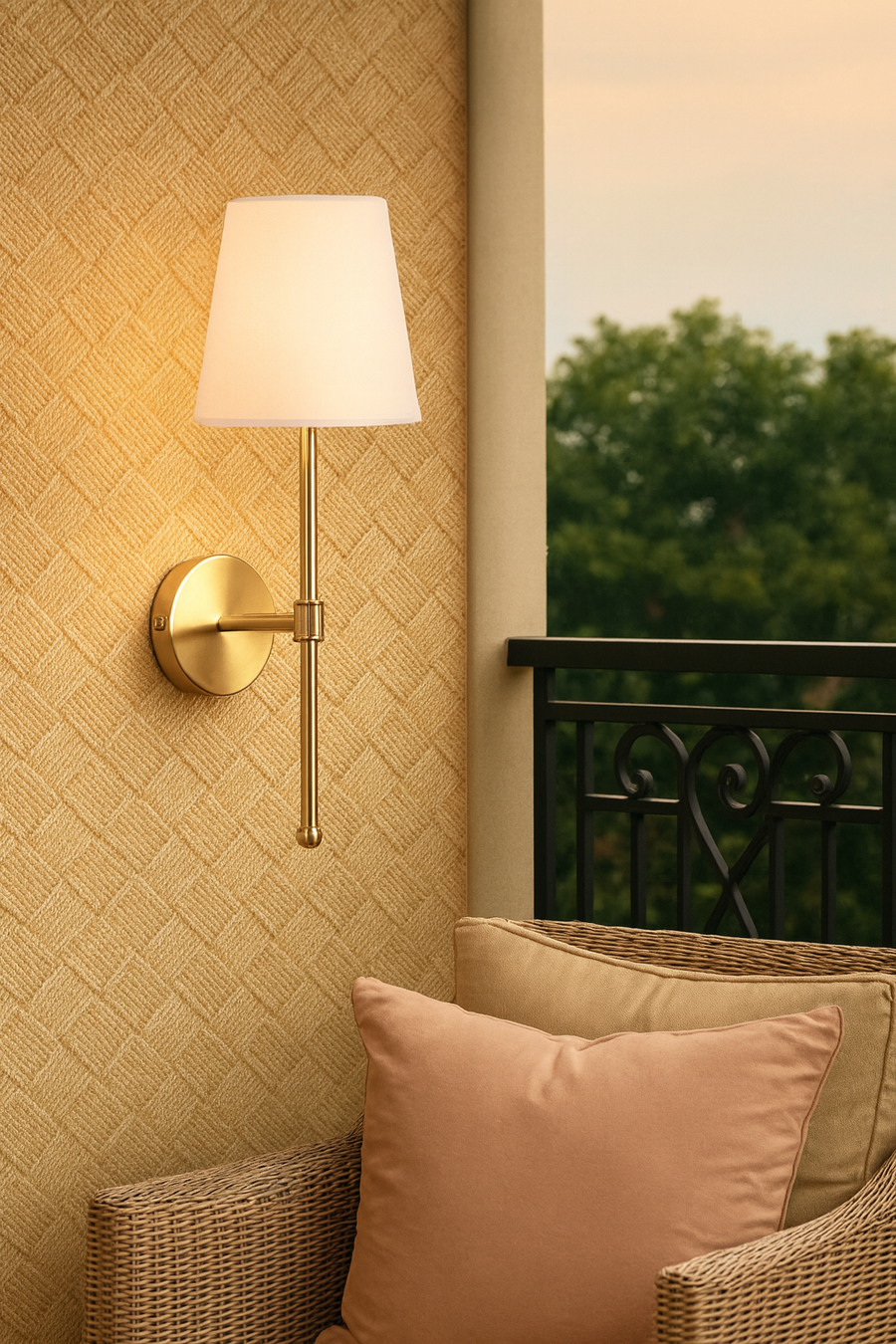 Vintage Wall Lamp For Living Room | Modern Wall Lamp - Ekanta by Akway - Image 3