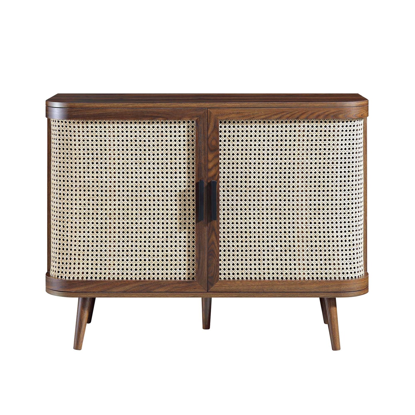 Mango Wooden Sideboard | Modern Rattan Sideboard - Rithala - Akway Uncategorized (Image 5)