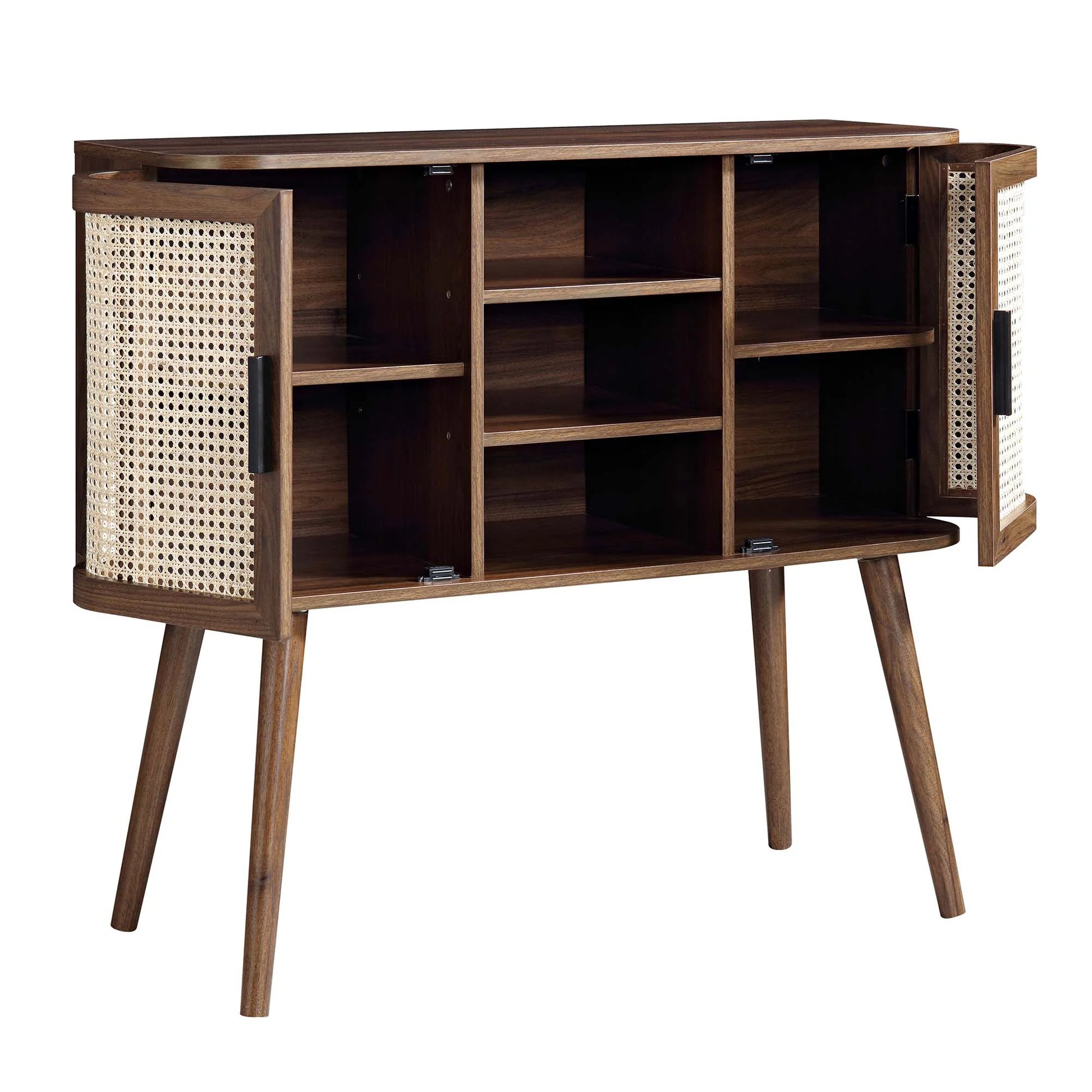 Mango Wooden Buffet Sideboard | Rattan Buffet Sideboard - Siyal - Akway Uncategorized (Image 4)