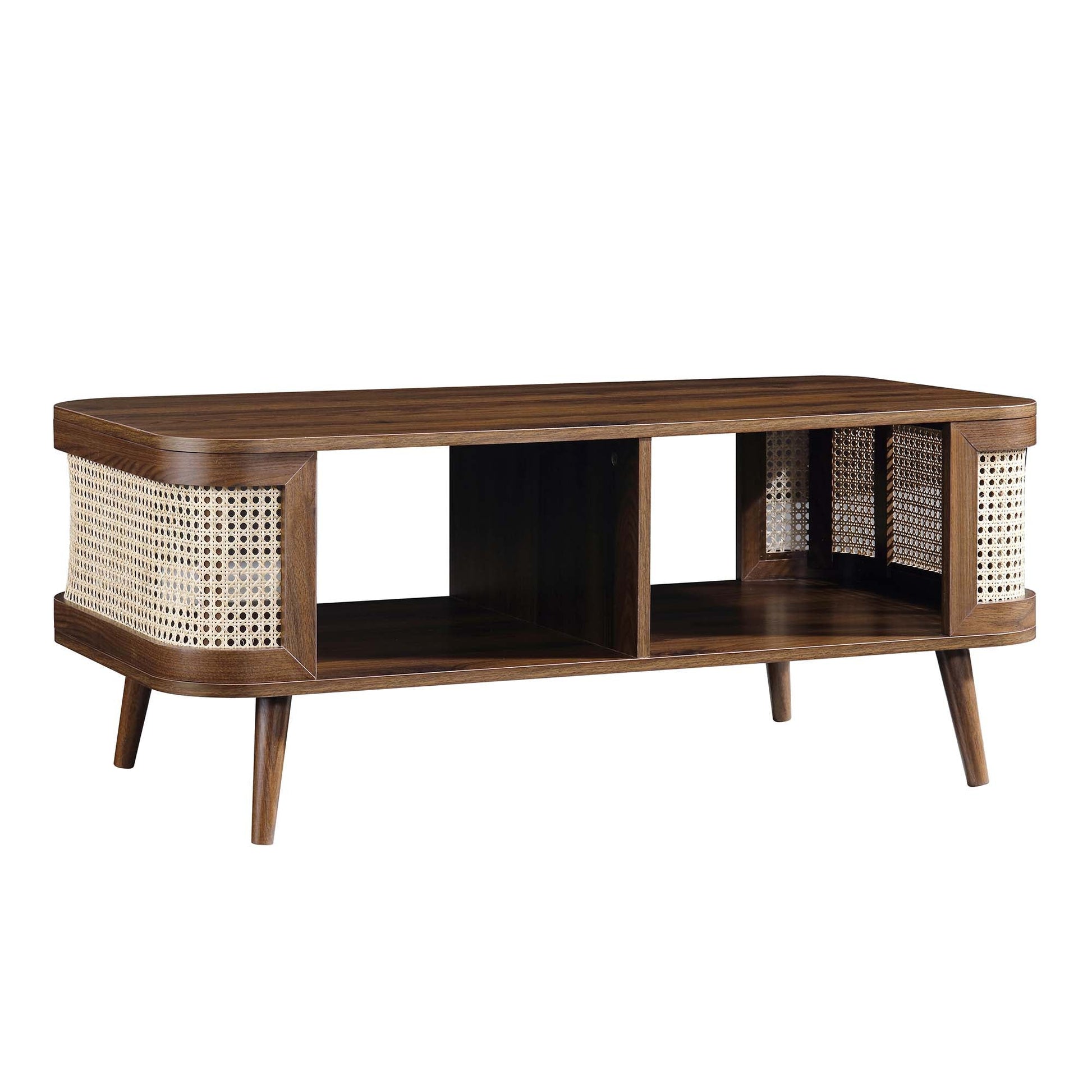 Mango Wooden Table | Modern Rattan Table - Fizzaa - Akway Uncategorized (Image 6)