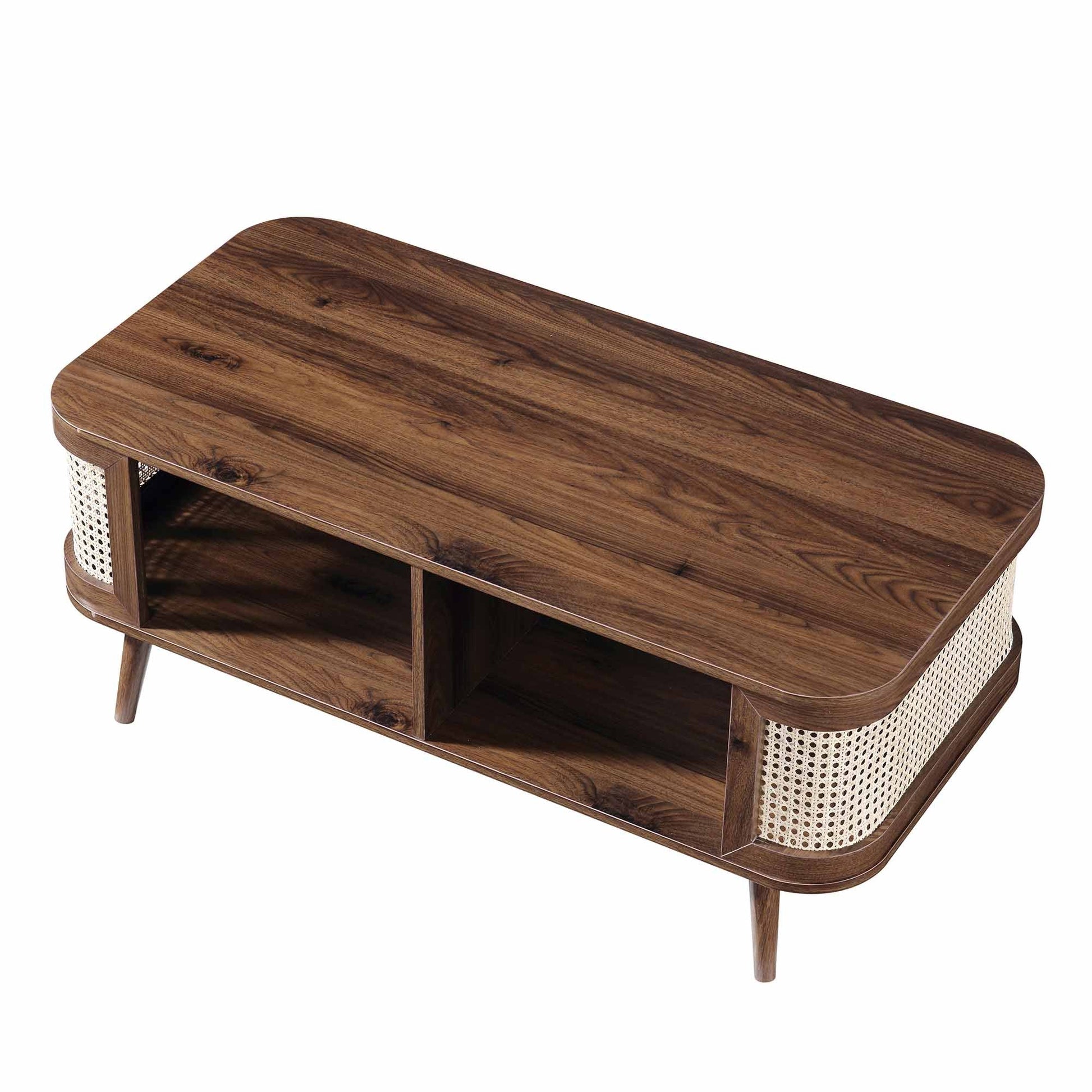 Mango Wooden Table | Modern Rattan Table - Fizzaa - Akway Uncategorized (Image 5)