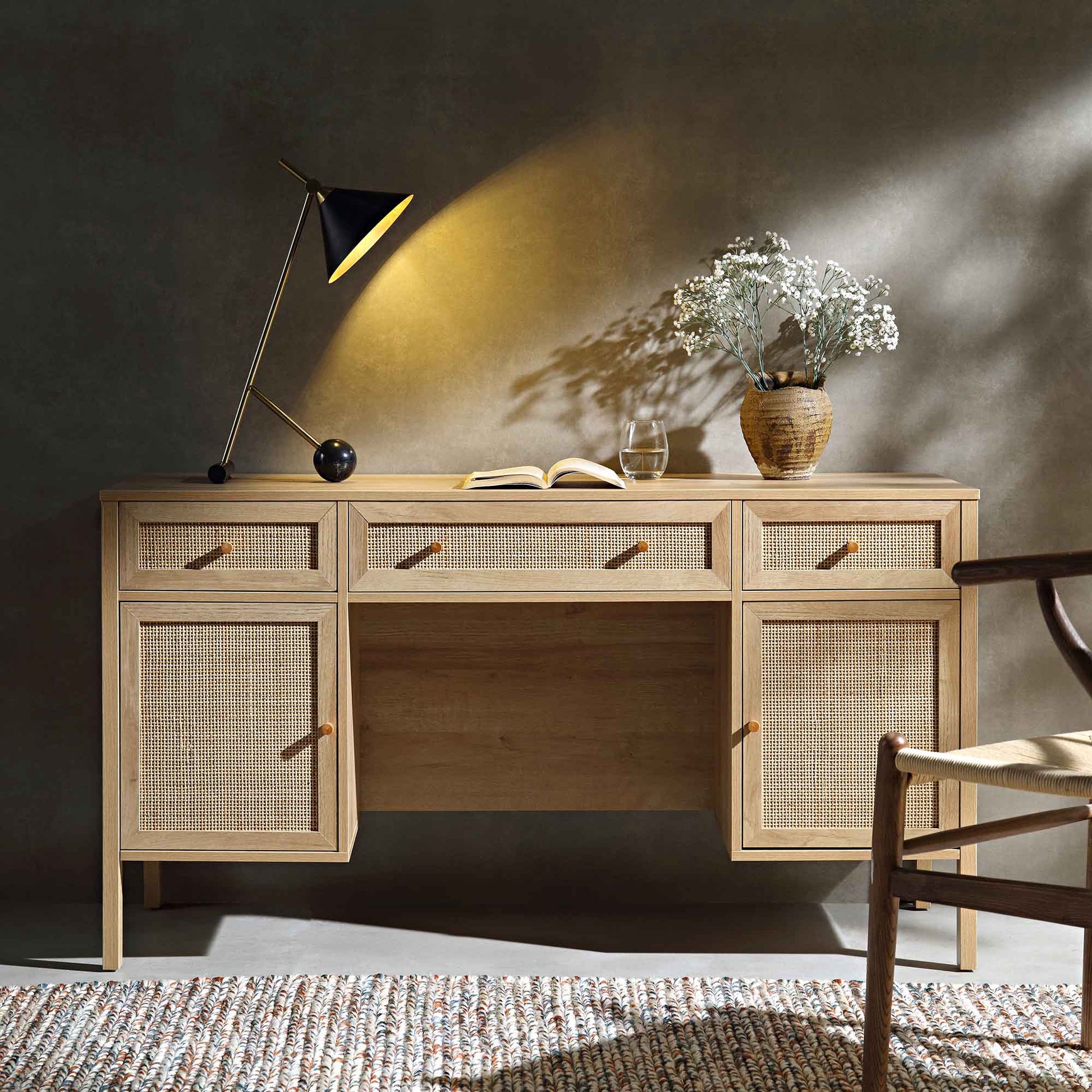 Mango Wooden Table | Modern Rattan Table - Dhonii - Akway Uncategorized (Image 4)