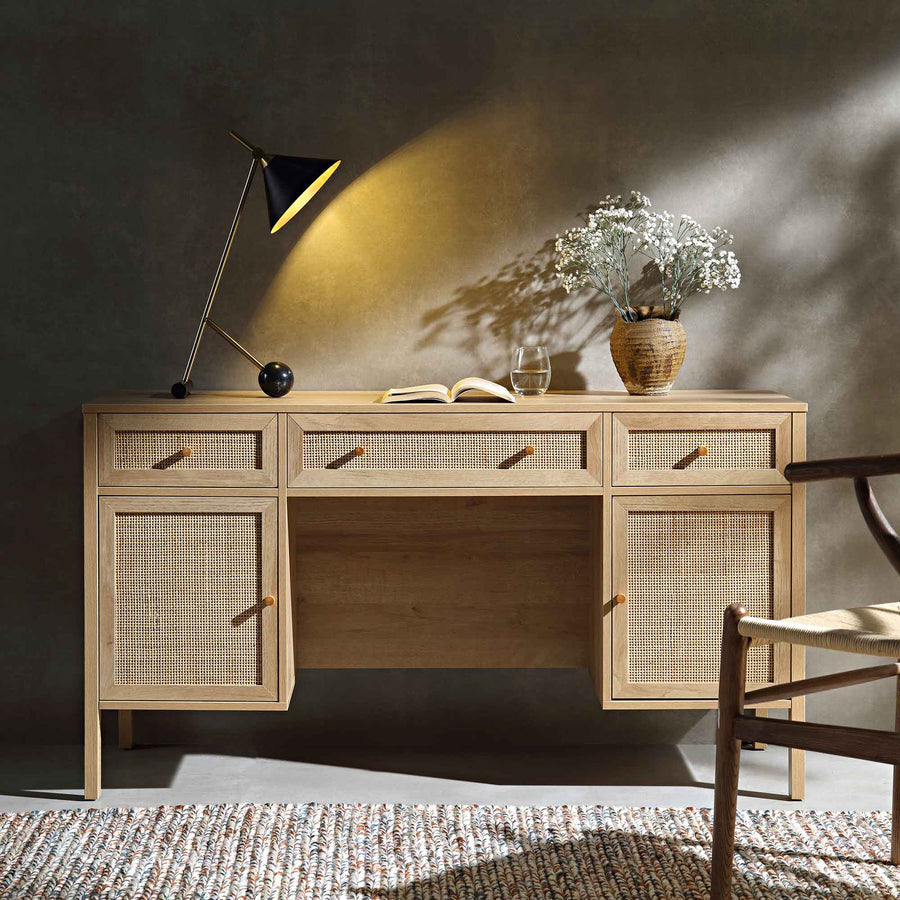 Mango Wooden Table | Modern Rattan Table - Dhonii - Akway Uncategorized (Image 4)