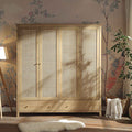 Mango Wood Wardrobe for Bedroom - Riyaba