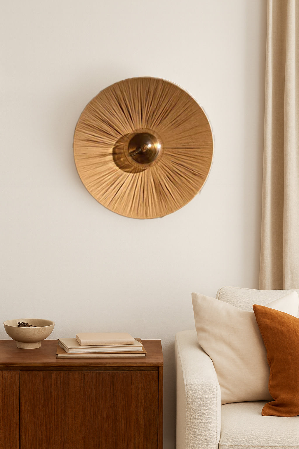 Bamboo Wall lamps For Living Room | Rattan Wall scones | Wicker Wall Lamps | Cane Wall Scones - Hem by Akway - Image 6