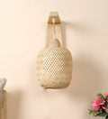 Wicker Wall Sconce for Hallway | Rattan Wall Light - Aryuu