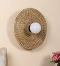 Rattan Wall Sconce for Bedroom | Cane Wall Lamp - Ayansh