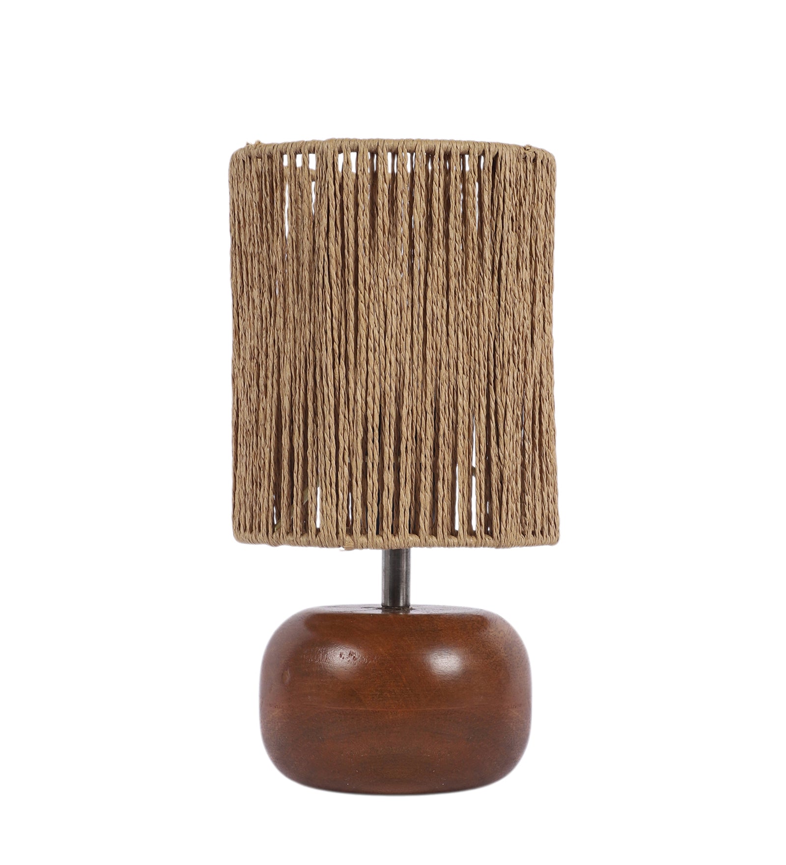Wooden Table Lamp for Living Room| Table Lamp - Silas - Akway Lighting > Table Lamps (Image 5)