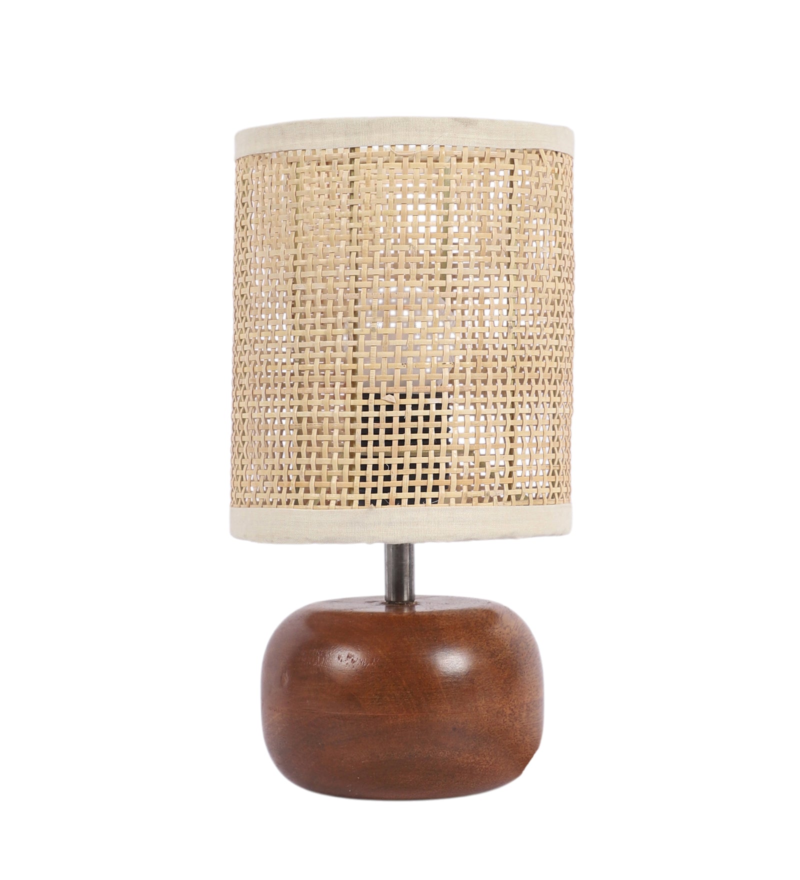 Handwoven Rattan Table Lamp for Cozy Home Décor - Guinevere - Akway Lighting > Table Lamps (Image 6)