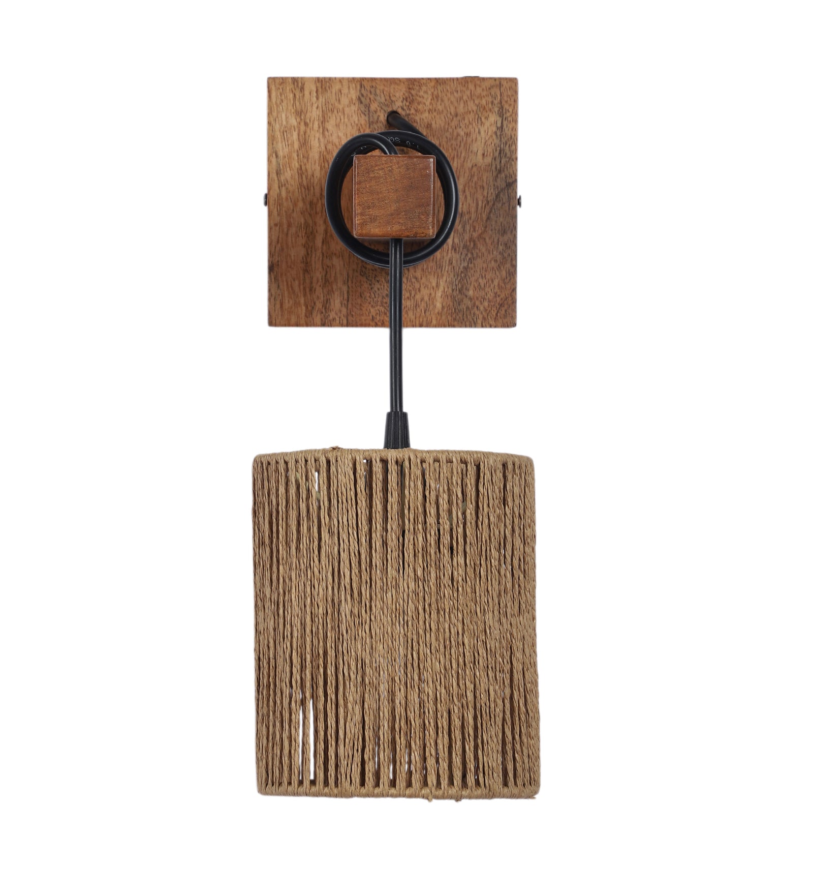 Modern Handcrafted Rattan Wall Lamp for Warm Ambient Lighting - Eleanor - Akway Lighting > Wall Lamps (Image 6)