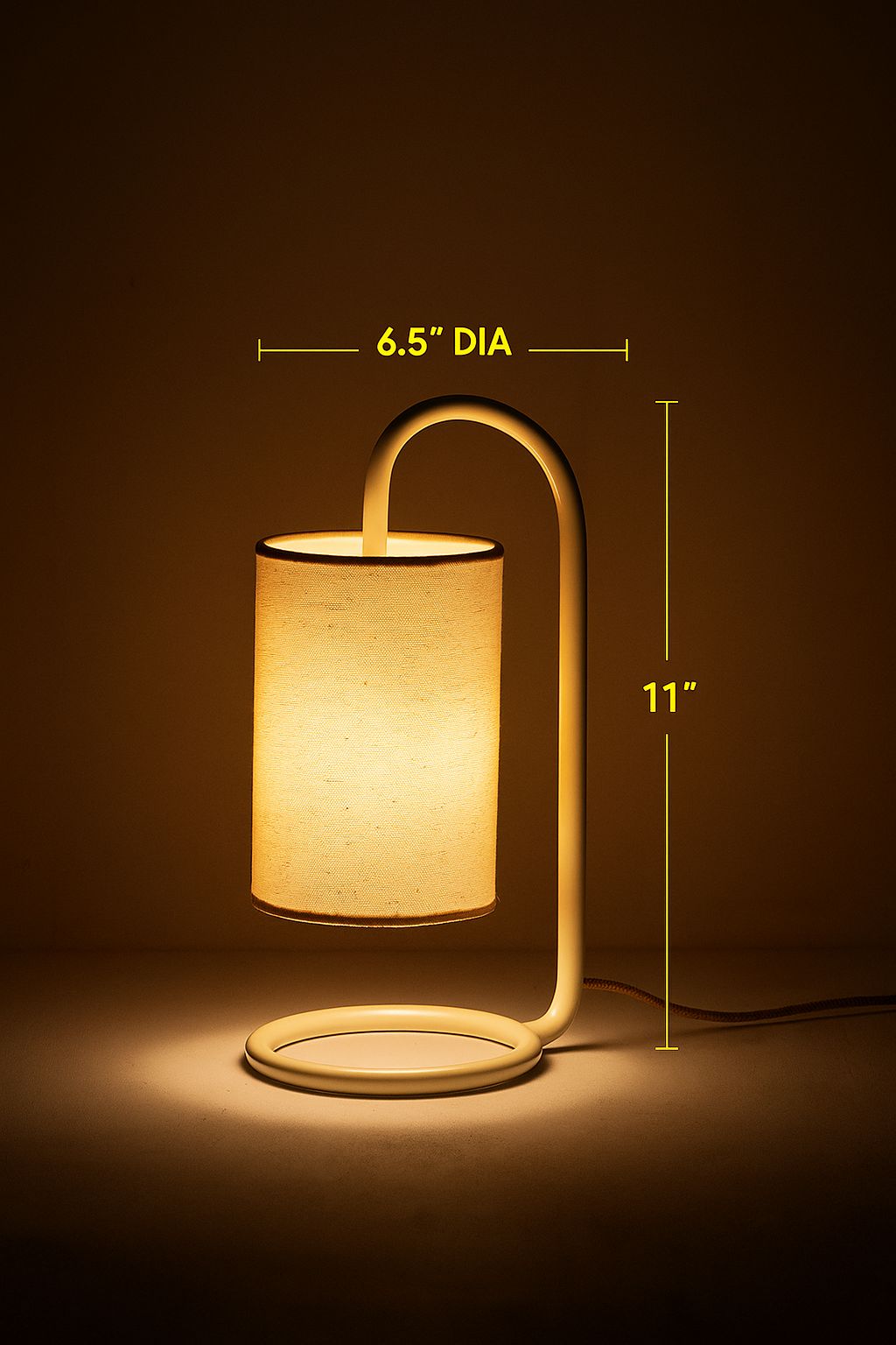 Rattan Table lamp for Living room | Bamboo Bedside table lamp | Cane Table lamp - Ishana - Akway Uncategorized (Image 6)