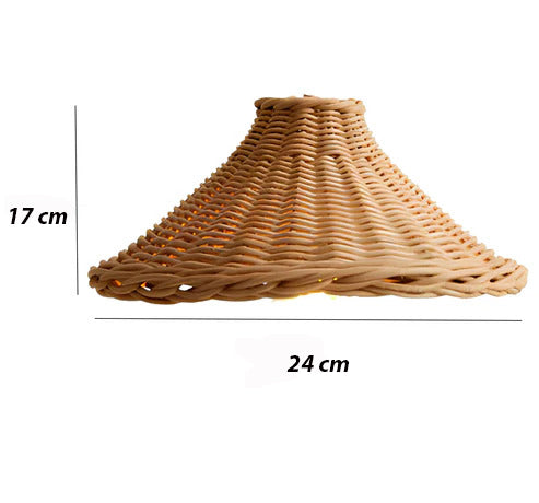 Bamboo Hanging lamp for Living Room | Rattan Pendant light | Cane ceiling light - Jivan - Akway