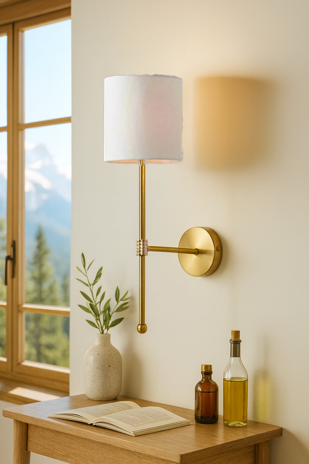 Modern Wall Light For Living Room | Decorative Wall Lamp - Naina