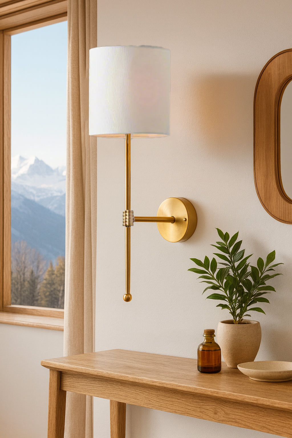 Modern Wall Light For Living Room | Decorative Wall Lamp - Naina