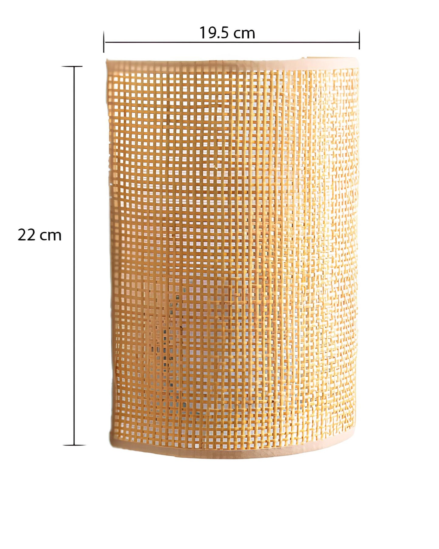 Bamboo Wall lamps For Living Room | Rattan Wall scones | Wicker Wall Lamps | Cane Wall Scones - Navya
