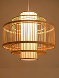 Wicker Pendant Light for Living Room - Nez