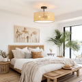 Wicker Pendant Light for Living Room - Saberiyas