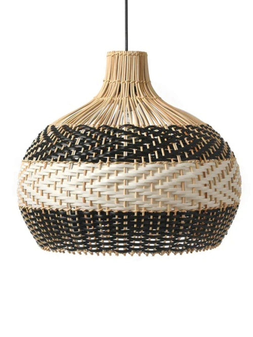 Bamboo Hanging Light for Bedroom - Sadhil
