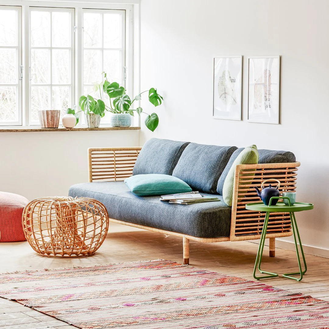 Cane Outdoor Sofa | Cane garden sofa - Anandita - Akway