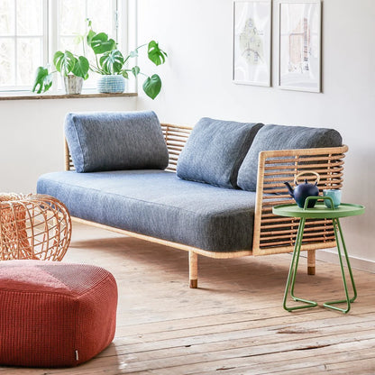 Cane Outdoor Sofa | Cane garden sofa - Anandita - Akway