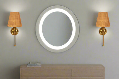 Rattan Wall Lamp For Living Room | Cane Wall Lamp - Janya
