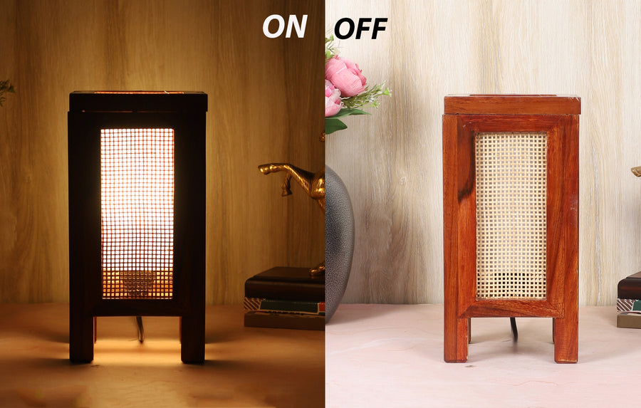 Bamboo Table Lamp for Living Room| Table Lamp -Hitesh by Akway