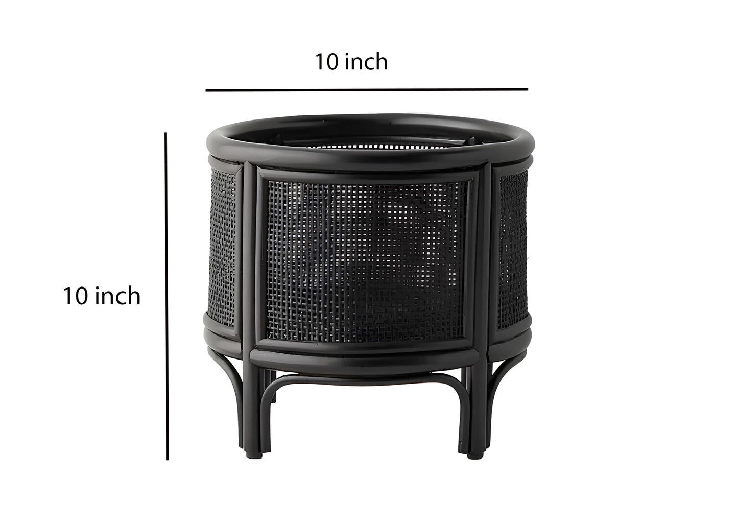 Rattan Plant Pots | Cane Flower Pots | Bamboo Planters - Adah