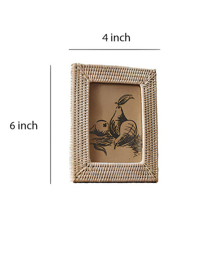 Rattan Photo Frame | Cane Photo Frame | Bamboo Photo Frame - Kaia - Akway Uncategorized (Image 6)
