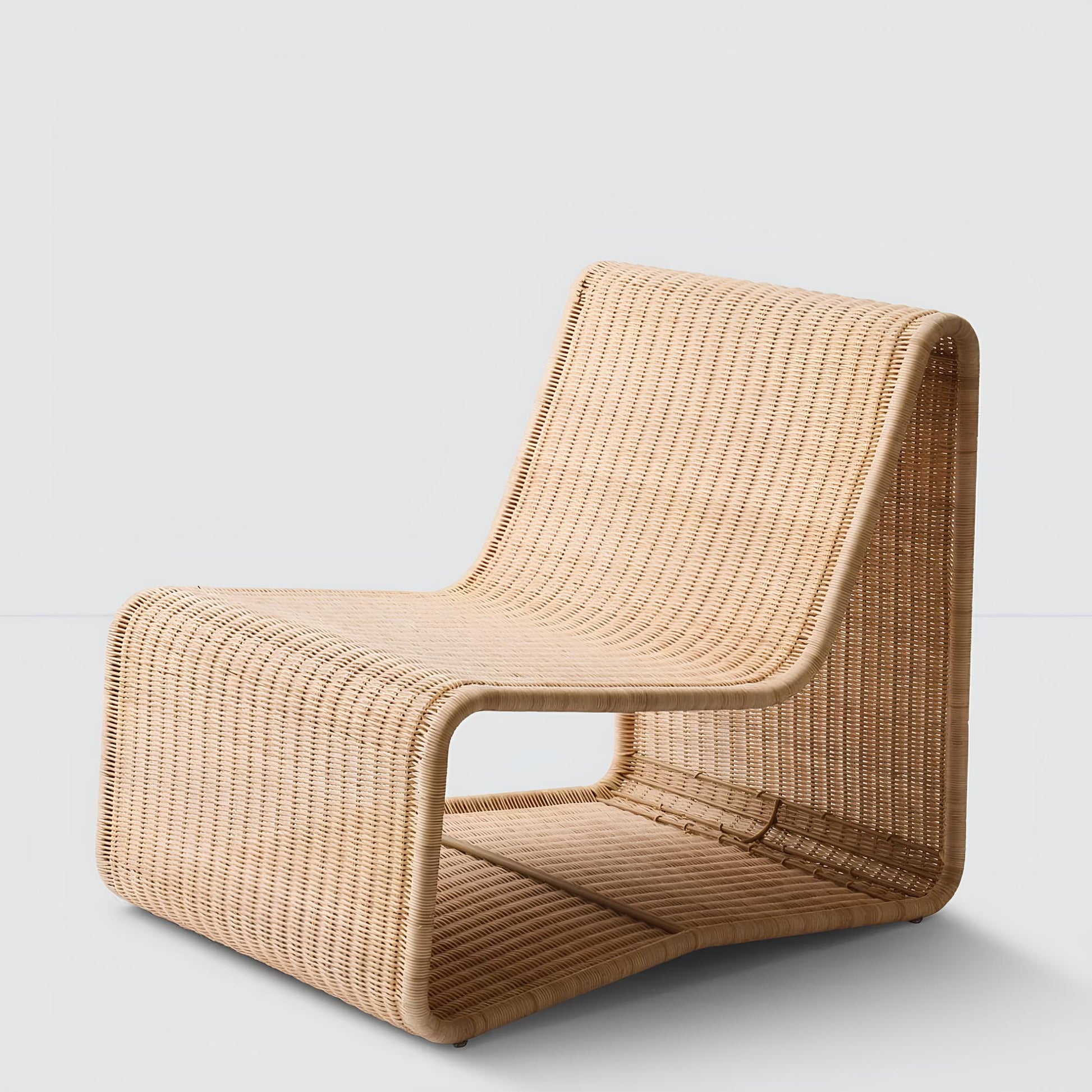 Wicker chairs for Lounge | Cane Chairs for garden - Navya - Akway