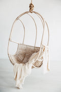 Bamboo Cane Swing Chair for Balcony & Garden - Ishana