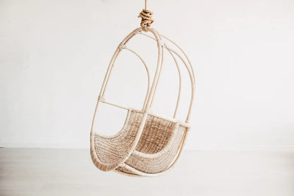 Bamboo Cane Swing Chair for Balcony & Garden - Ishana | Akway