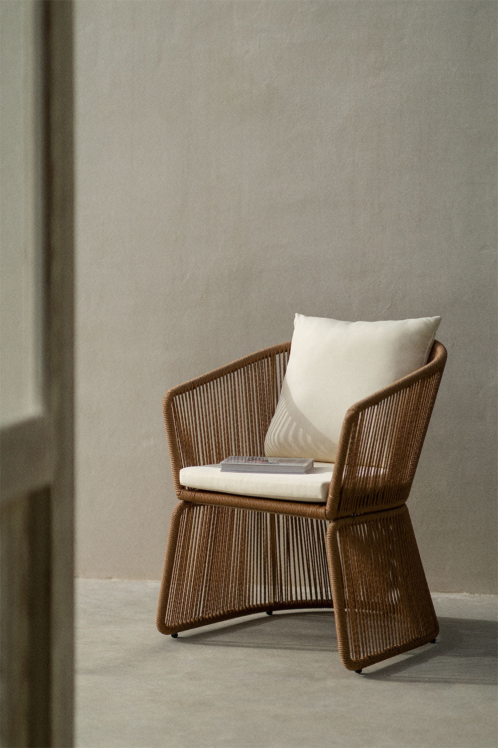 Cane chairs for Lounge | Bamboo Chairs for garden - Krisha by Akway