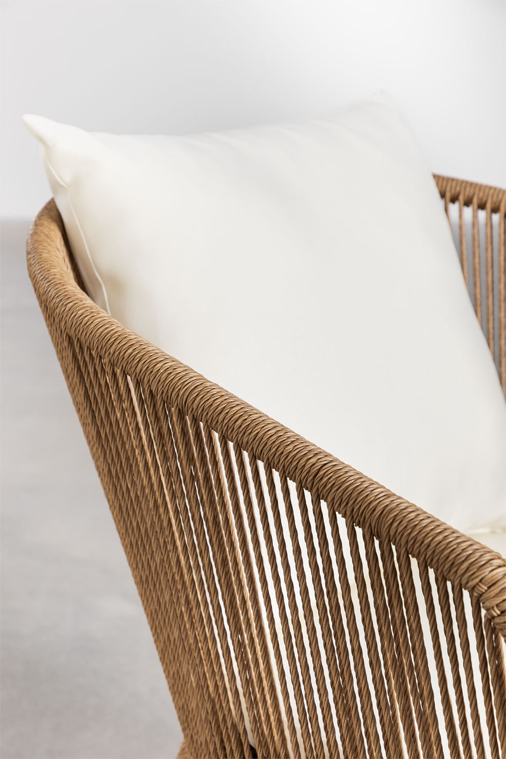 Cane chairs for Lounge | Bamboo Chairs for garden - Krisha by Akway