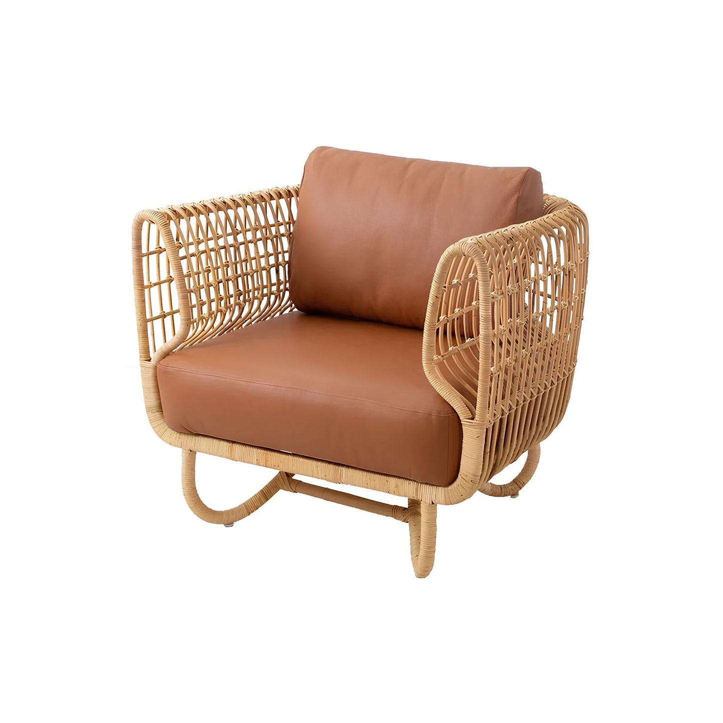 Cane chairs for Lounge | Bamboo Chairs for Living rooms- Kashvi by Akway