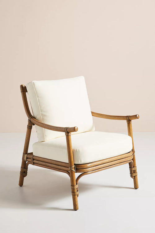 Cane Lounge Chair for Living Room - Anala